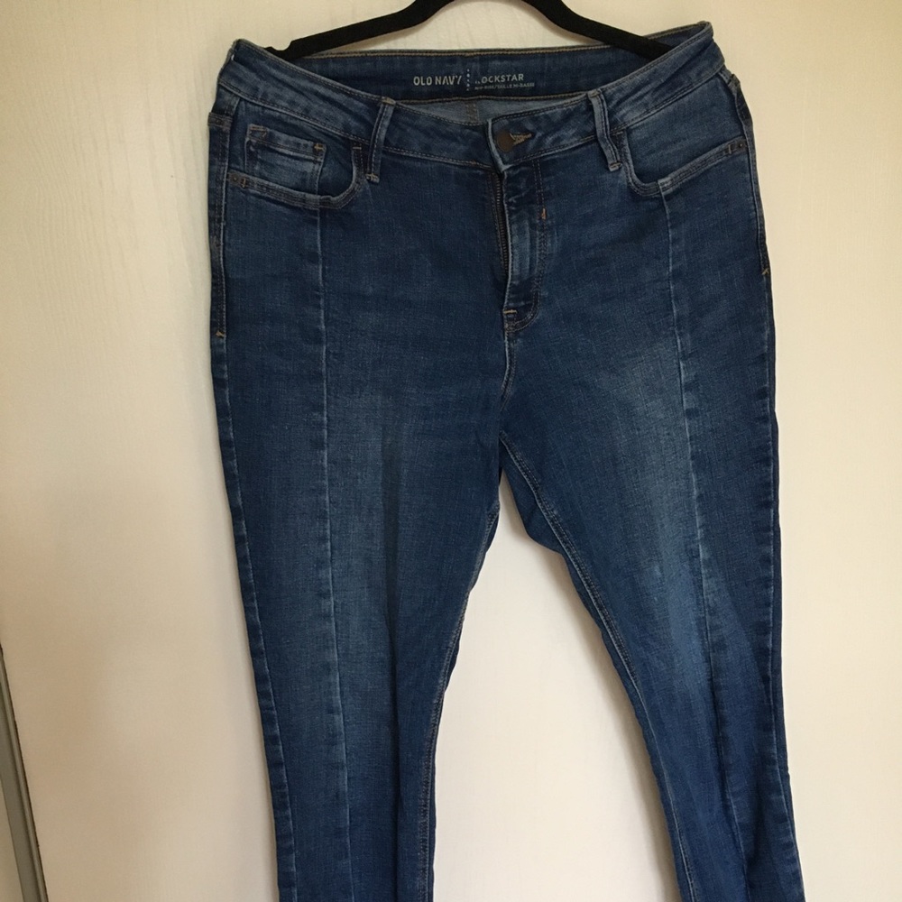 Rockstar Skinny Mid-rise Jeans